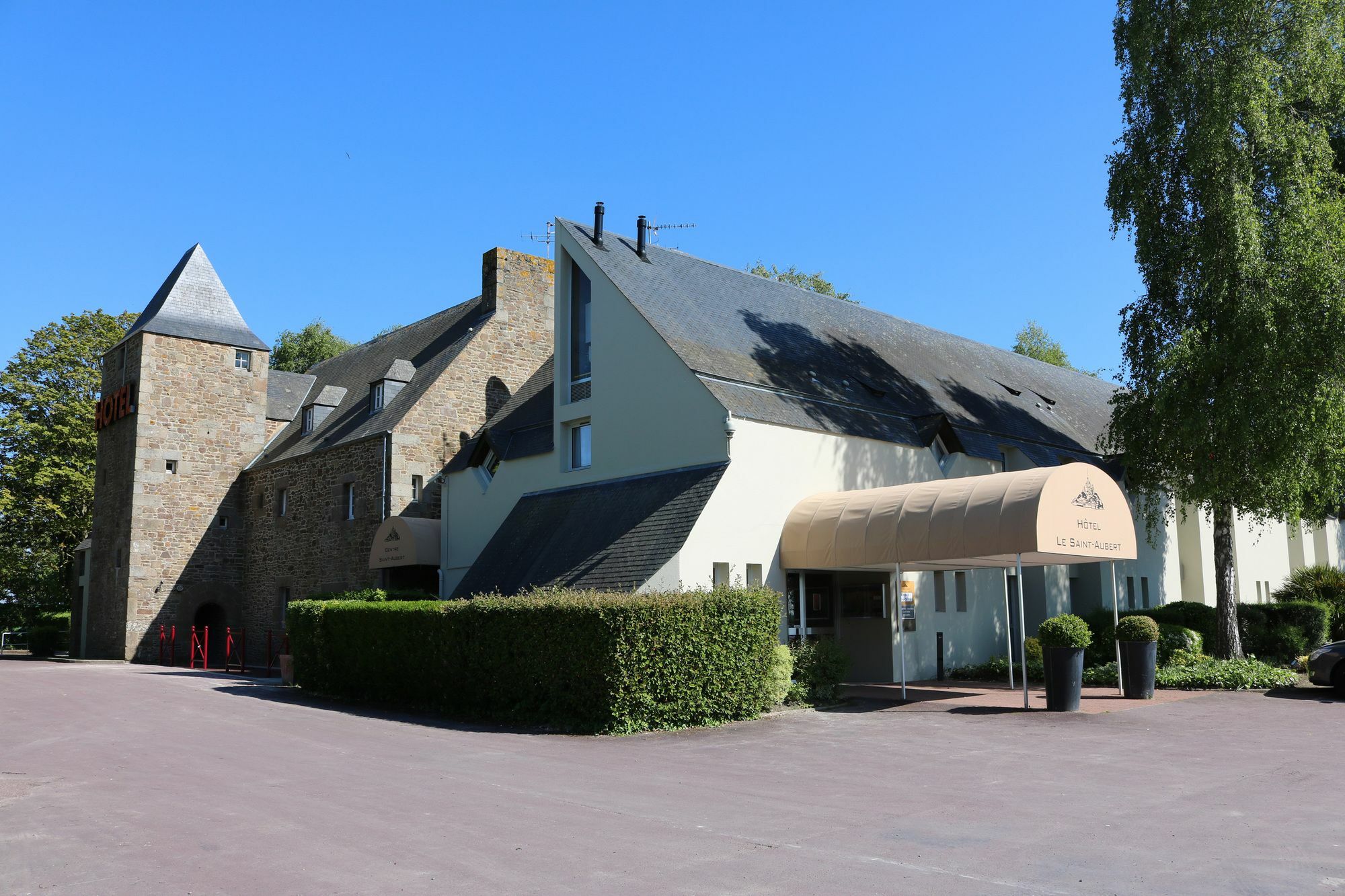 Hotel Le Saint Aubert Mont St. Michel Exterior foto