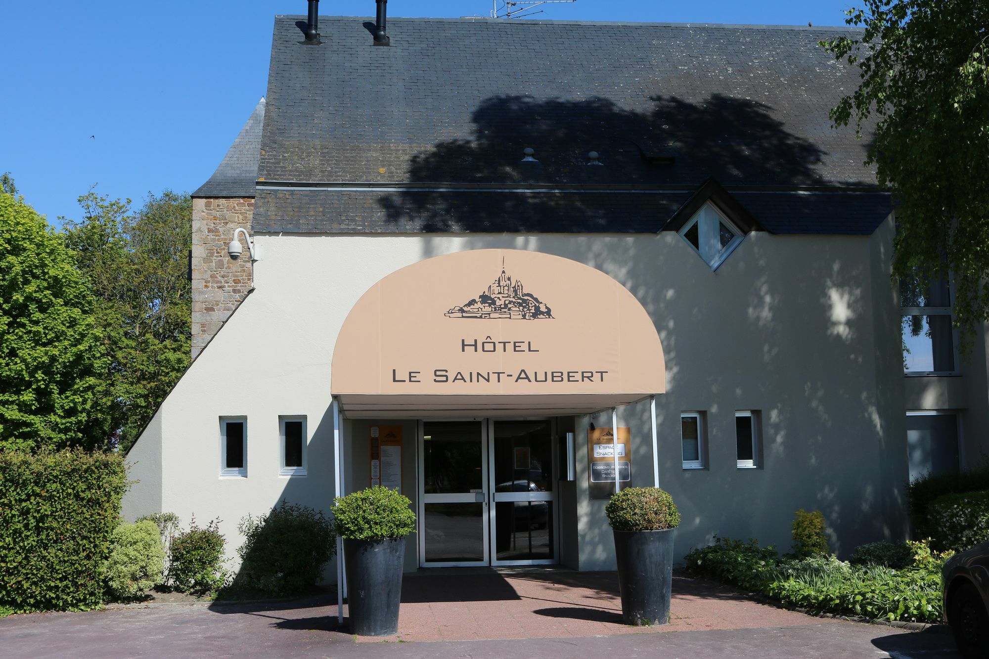 Hotel Le Saint Aubert Mont St. Michel Exterior foto