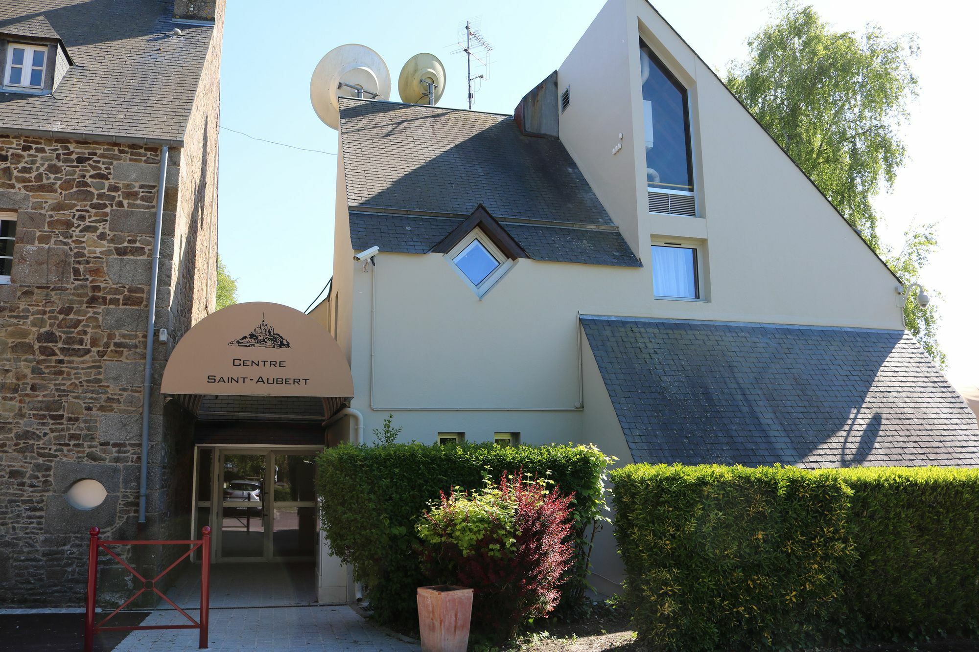 Hotel Le Saint Aubert Mont St. Michel Exterior foto